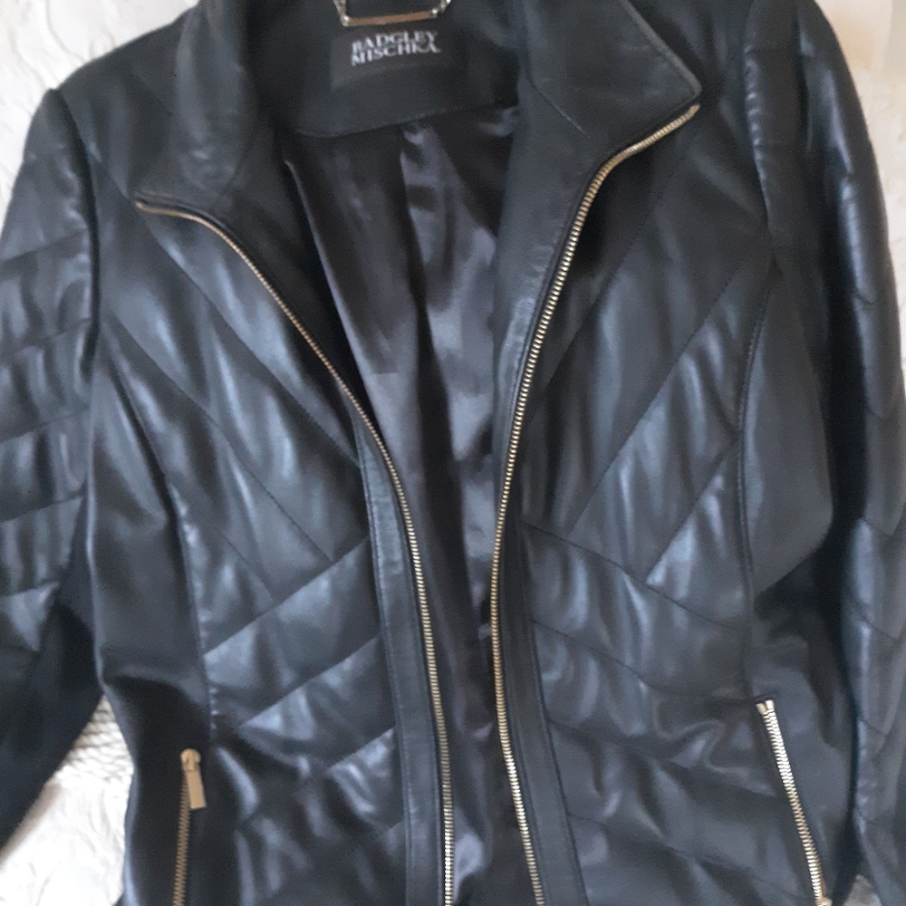 Badgley Mischka Leather Jacket